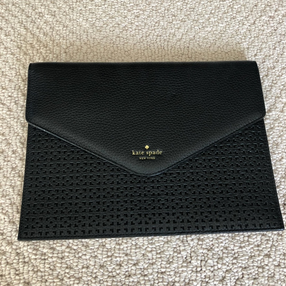 Kate Spade Envelop Purse Black NEW